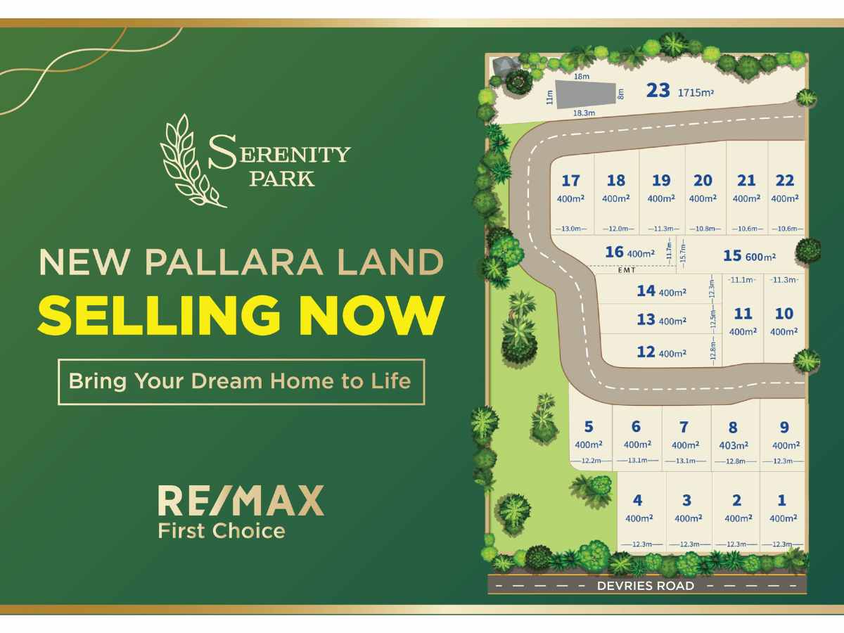 [Land for Sale] Serenity Park Estate, Pallara OpenLot